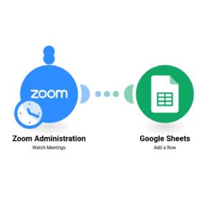 Добавление деталей встреч Zoom в таблицу Google