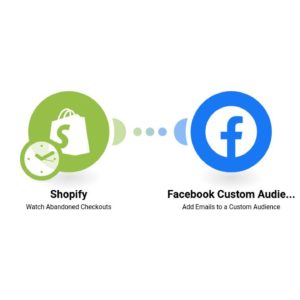 Добавление не завершивших покупку клиентов Shopify в пользовательскую аудиторию на Facebook