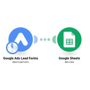 Добавление новой строки в таблицу Google Sheets из отправки форм рекламы Google.