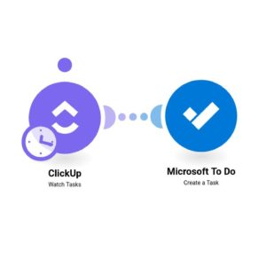 Добавление новых задач ClickUp в Microsoft To Do