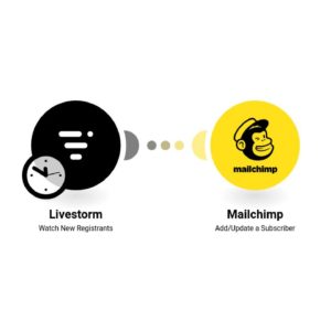 Добавление/Обновление подписчиков Mailchimp для новых участников Livestorm