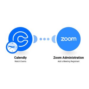 Добавление участника на встречу Zoom из нового события Calendly.