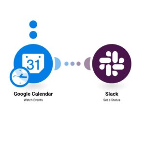 Изменение статуса в Slack, когда событие Google Calendar завершается