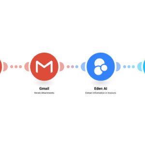 Извлечение информации из полученных счетов в Gmail с помощью Eden AI в Airtable.