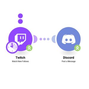 Отправить сообщение в Discord, когда канал Twitch получает нового подписчика