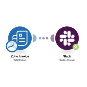 Отправить сообщение в Slack, когда создается счет-фактура Zoho