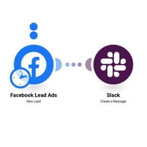 Отправить сообщение в Slack на основе заявки из формы целевой рекламы Facebook.