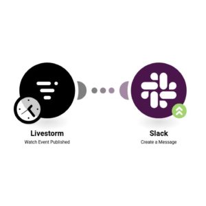 Отправить сообщение в Slack о новом событии, опубликованном на Livestorm.