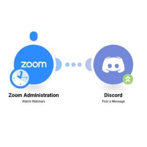 Отправка сообщения в Discord для нового участника вебинара Zoom.