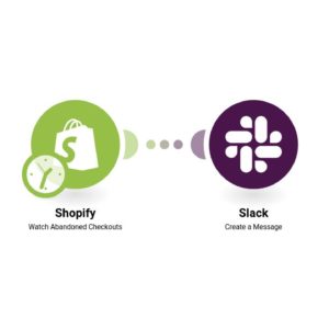 Отправьте сообщение в Slack о новом брошенном товаре в Shopify.
