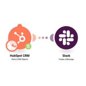 Отправьте сообщение в Slack на основе нового дела в HubSpot CRM.