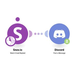 Поделиться новым ответом на электронное письмо в Snov.io на Discord