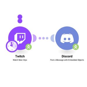 Поделиться новыми клипами Twitch на канале Discord
