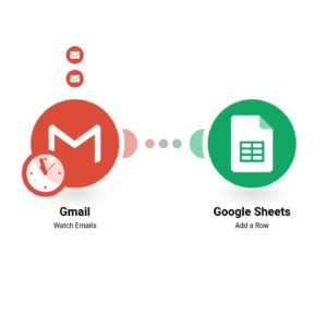 Сохраните электронное письмо Gmail от конкретного отправителя в Google Sheets как новую строку.