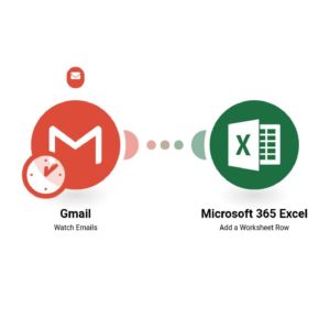 Сохраните электронное письмо Gmail, содержащее конкретную фразу, в таблице Microsoft 365.