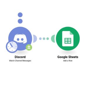 Сохраняйте новые сообщения Discord в таблице Google Sheets.