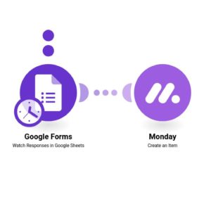 Создание элемента в понедельник на основе данных из Google Формы.