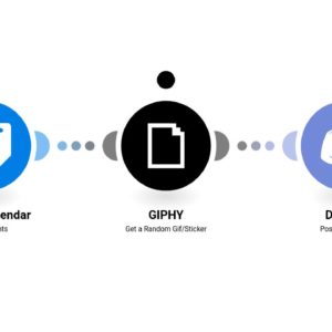 Создание GIF с помощью GIPHY на основе событий Google Calendar и отправка сообщения в Discord.