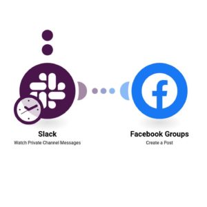 Создание групповых сообщений в Facebook на основе новых сообщений в Slack