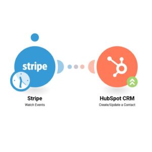 Создание (или обновление) контакта CRM HubSpot на основе нового клиента Stripe