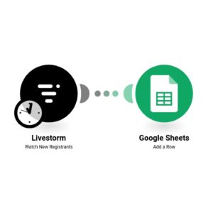 Запись новых зарегистрированных пользователей в Livestorm в строки Google Sheets.